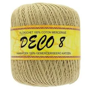 Non communiqué Coton à crocheter DECO 8 - Distrifil(...) - 20 Marron