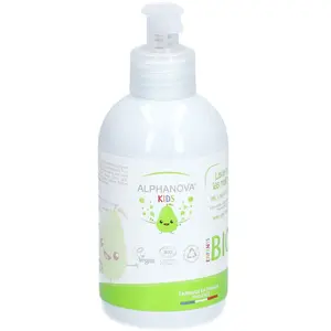 ALPHANOVA Kids - Gel lavant mains doux bio Poire Kiwi 250ml pas cher