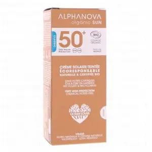 Alphanova Sun Bio Crème Teintée Médium SPF50+ 50ml pas cher