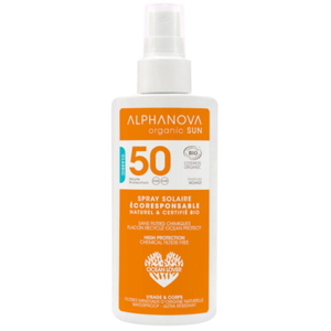 Alphanova Crème Solaire Certifiée BIO Adultes Haute Protection SPF 50