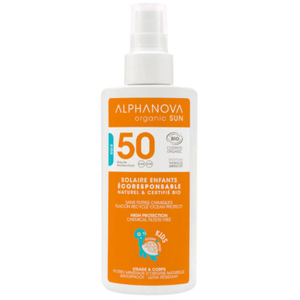 Alphanova Sun Kids Spray Bio SPF50 125ml pas cher