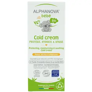 Alphanova Cold Cream Certifiée BIO Peaux Sèches & Agréssées | Alphanova Bébé pas cher