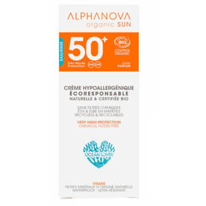 Alphanova Sun Crème Solaire Bio SPF50+ 50ml pas cher