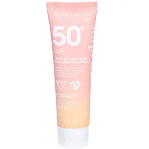 ALPHANOVA Daily Sun - Crème solaire visages SPF50+ bio 50ml pas cher