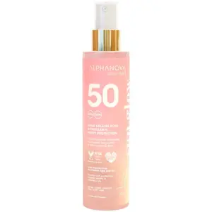 Alphanova Daily Sun Huile solaire spf50 scintillante rose 125 ml pas cher