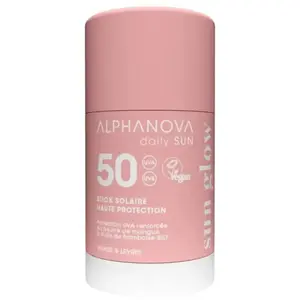 Alphanova Daily Sun Stick Solaire Visage SPF50 Sun Glow 17ml pas cher