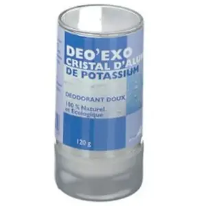 Comparateur de prix : Exopharm Deo'Exo Cristal d'Alun de Potassium 120 g