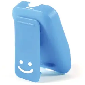 BLUETENS - CLIP01 - Clip de fixation ceinture, Bleu, 5 pas cher