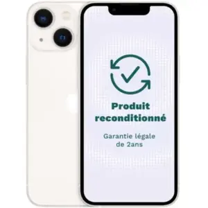 Smartphone APPLE iPhone 13 mini Blanc 128Go pas cher