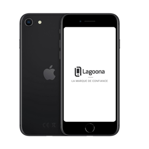 Lagoona Apple SE 2 Noir 128Go - - Grade A Batterie 100% pas cher