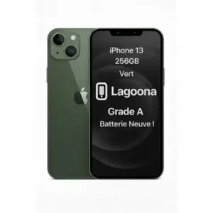 Lagoona Smartphone APPLE iPhone 13 Vert 256Go Batterie Neuve pas cher