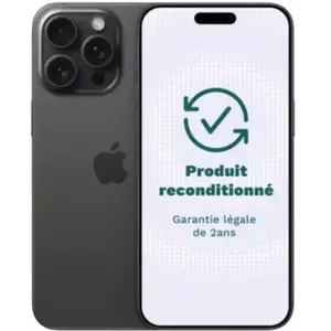 Smartphone APPLE iPhone 15 Pro Max Noir 256Go pas cher