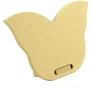 Gomille Support à décorer en bois medium - Porte noms avec chevalet - ...Vendu parscrapmalin