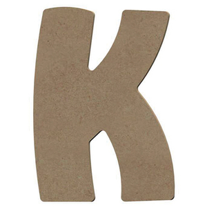 Comparateur de prix : Aladine Lettre K en bois médium 8 cm