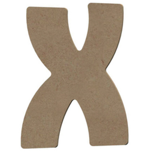 Comparateur de prix : Non communiqué Médium - Lettre X bois - 15cm