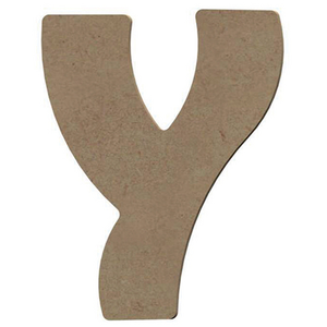 Aladine Lettre Y en bois médium 8 cm pas cher