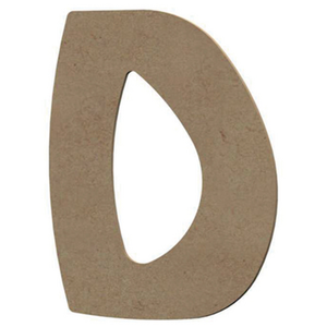Comparateur de prix : Aladine Lettre D en bois médium 8 cm
