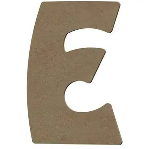 Comparateur de prix : Aladine Lettre E en bois médium 8 cm
