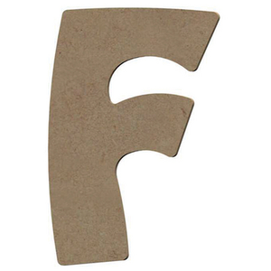 Comparateur de prix : Aladine Lettre F en bois médium 8 cm