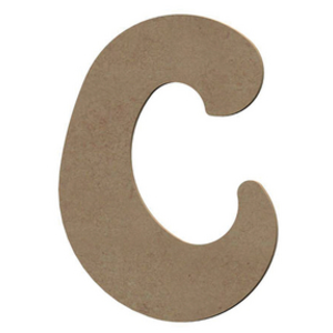 Comparateur de prix : Non communiqué Médium - Lettre C bois - 15cm