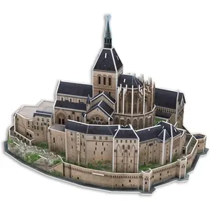 Comparateur de prix : Puzzle 3D 125 pièces Megableu Mont Saint-Michel TU