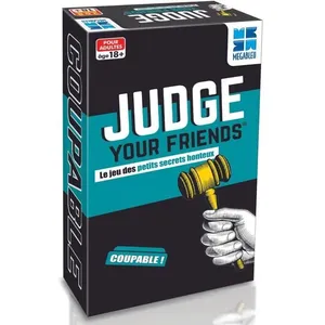 Judge your friends ! - Jeu de société adulte - Version française - MEGABLEU pas cher