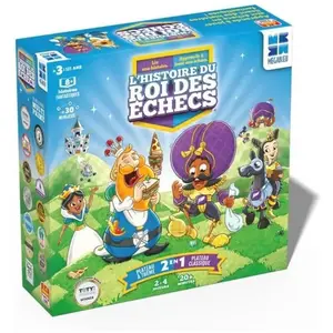 L'HISTOIRE DU ROI DES ECHECS - MEGABLEU - Jeu d'apprentissage pas cher