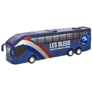 MEGABLEU Bus a rétrofriction - - Equipe de France - Echelle 1:50 - Des 4 ans pas cher