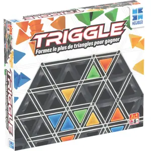 Triggle - Jeu de société - MEGABLEU - 2 à 4 joueurs - Dès 8 ans pas cher
