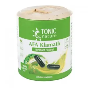 Comparateur de prix : Tonic Nature Klamath Algues 120 gélules