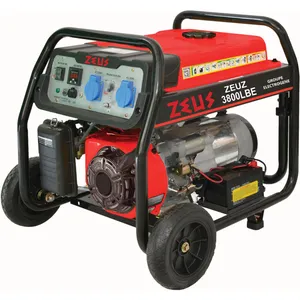Zeus Groupe électrogène essence AVR 3300W démarrage électrique ZEUZVendu parcdiscount