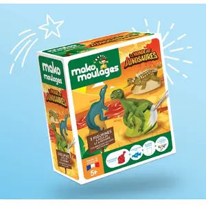 Mako Moulages - Destination Savane ! - 3 Moules Pour Activité Créative Enfant - NEUF