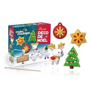 Comparateur de prix : Kit créatif Mon atelier de décos de Noël - Mako moulages