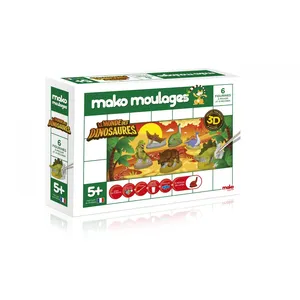 Moulages Dinosaures Mako 6 Moules