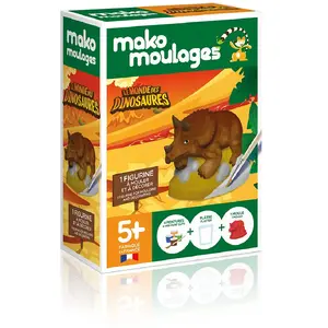 Comparateur de prix : Kit créatif Mako moulages - Le monde des dinosaures Tricératops