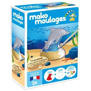 Mako moulages Le dauphin et son bébé pas cher