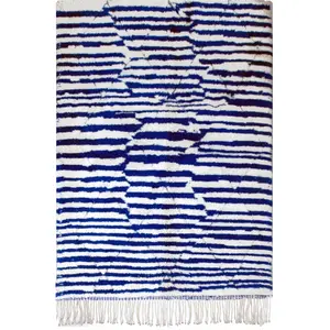 AFK Living Tapis berbère original marocain laine Bahia 160x230 pas cher