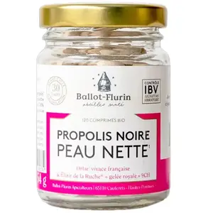 Comparateur de prix : Ballot-Flurin Santé Propolis Noire Peau Nette Bio 120 comprimés