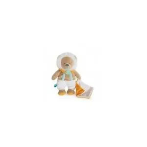 Babynat BABY NAT Maxou le lion - Pantin avec doudou Maxou 22 cm pas cher