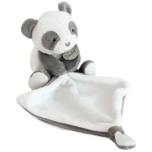 BABY NAT' Mon p'tit panda - Pantin avec doudou 17cm pas cher