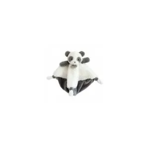 Baby Nat Doudou Babynat Panda Gris Plat - P'tit Panda pas cher