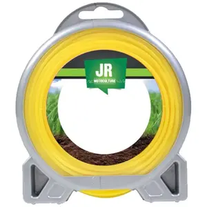 JR MOTOCULTURE Fil nylon 2 mm 65 m - Carré - PremiumVendu paramazon