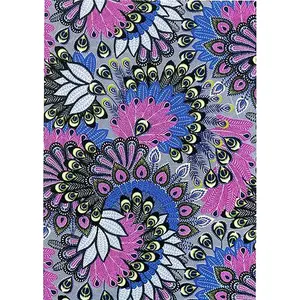 Feuille Décopatch - Imprimé multicolor - 30 x 40 cm