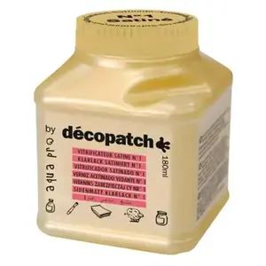 Comparateur de prix : Décopatch - Vernis vitrificateur aquapro décopatch 180gr - N°1