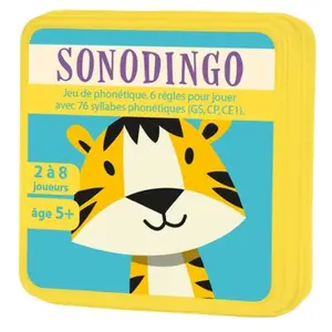 Jeu éducatif - ASMODEE - Sonodingo - Jaune - Enfant - Mixte pas cher