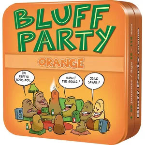 Asmodée Asmodee Bluff Party Orange pas cher