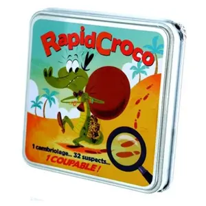 Comparateur de prix : Asmodee Cocktail Games - Rapidcroco - Jeu de société - À partir de 6 ans - 2 à 5 joueurs - 15 minutes