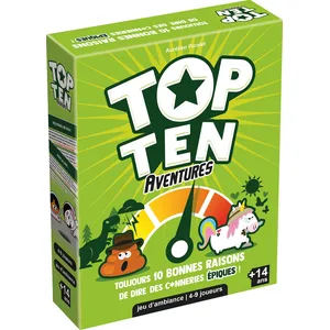Comparateur de prix : Cocktail Games Top Ten Aventures