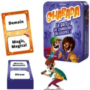 Comparateur de prix : Asmodee Jeux de société Cocktail Games Shabada Multicolore 14,5x10,5x40 cm CGSHAB01
