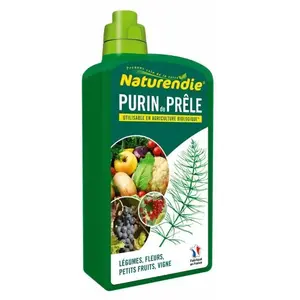 Comparateur de prix : NATURENDIE Purin De Prele - - Légumes, Fleurs, Petits Fruits, Vigne - 1 L